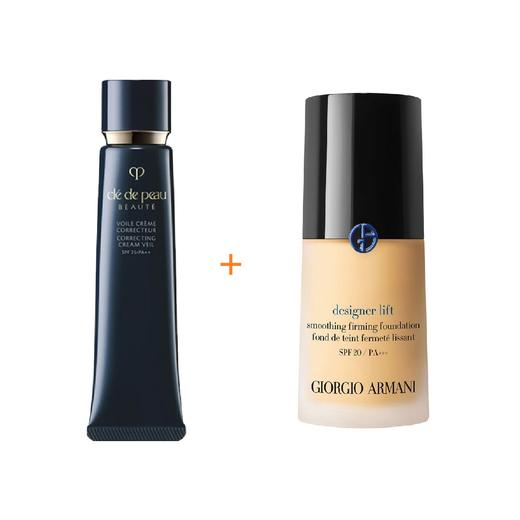 【保税仓】肌肤之钥cpb隔离妆前霜37ML+阿玛尼大师蓝标粉底液30ml 商品图0