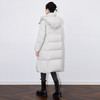 90白鸭绒加厚简约时尚长款连帽羽绒服WLZD-2432509 商品缩略图1