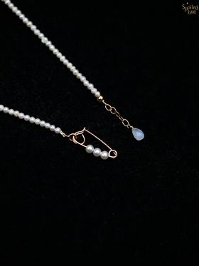SpoiledBrat Jewelry珍珠别针项链
