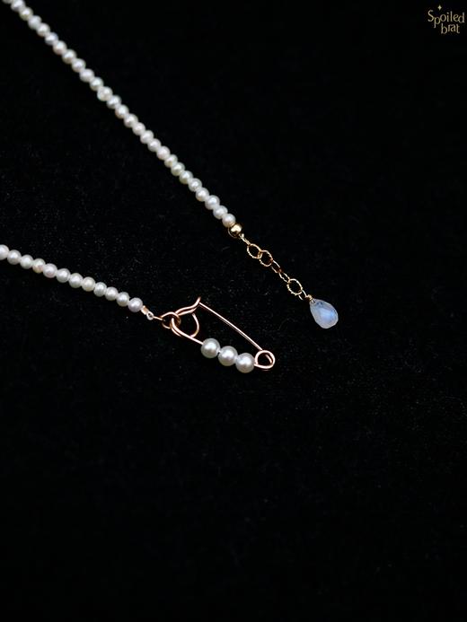 SpoiledBrat Jewelry珍珠别针项链 商品图0