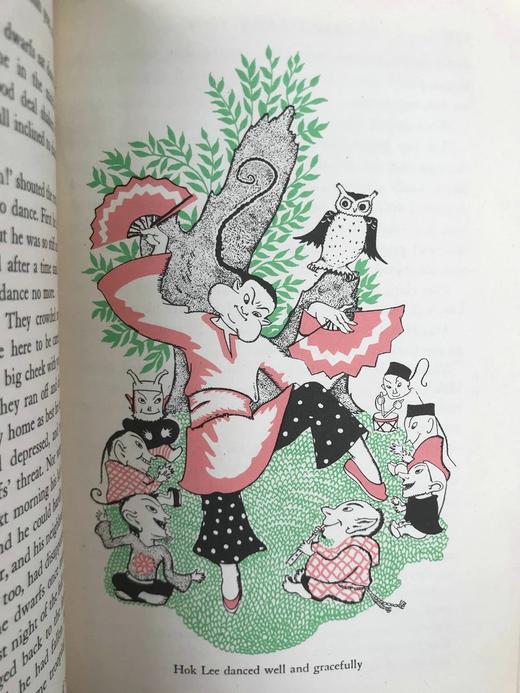 1949年 安德鲁·朗格《绿色童话书》 数十幅精美插图 漆布精装32开 商品图10