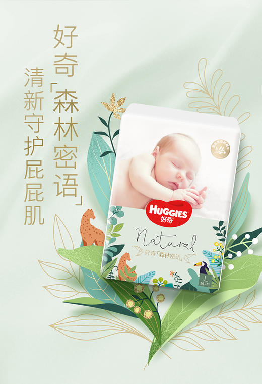 【盼盼专享】好奇森林密语纸尿裤NB-XL 商品图0