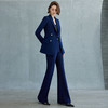 IWY/藏青色西装套装高级感公务员面试正装酒店经理职业装总裁西服CP2085 商品缩略图2