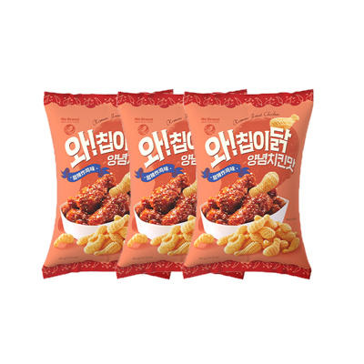 诺倍得甜辣炸鸡味鸡腿型小食60g*3 商品图3