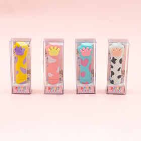 猫爪口红橡皮擦