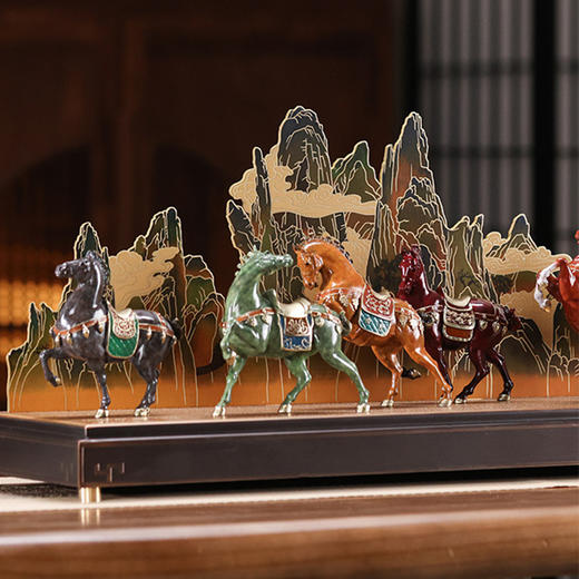 【预售】朱炳仁丨千秋骏业 铜摆件 商品图4