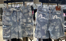 EVISU 男 短裤 2ESHTM3DS129FFINDL