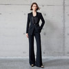 IWY/黑色职业西装套装女总裁范职业装气质显瘦通总裁经理通勤服装CP2122 商品缩略图2