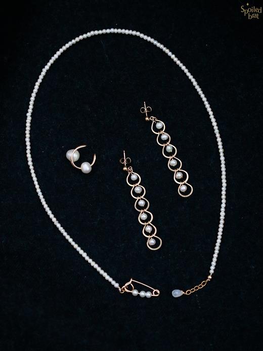 SpoiledBrat Jewelry珍珠别针项链 商品图2
