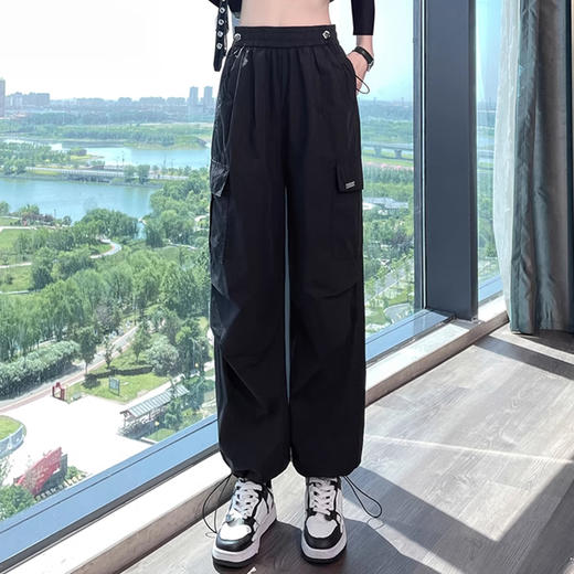 裁缝学苑AQ381户外登山伞兵运动束脚裤子工装裤纸样女装打板图纸 商品图4