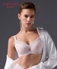 爱慕美体简塑内衣女3/4软钢圈无纺布大胸显小蕾丝文胸 商品缩略图0