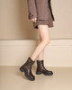 westory2024年秋冬新款英伦风厚底增高百搭马丁短靴女S24DS84661 商品缩略图4