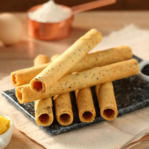 160g糖漾厚实蛋卷 原味/芝麻味 商品图3