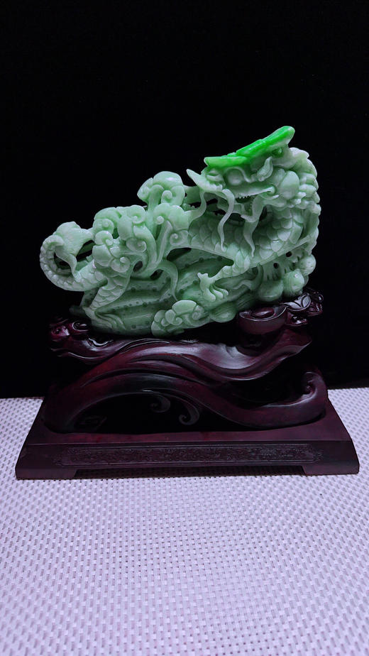 620533翡翠摆件【生意兴隆】 商品图5