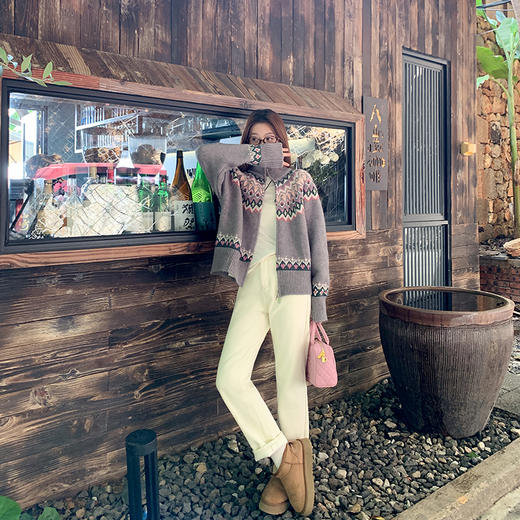 <曾小咸推荐>【149元任选2件】现货！高腰遮胯显瘦哈伦牛仔裤 商品图3