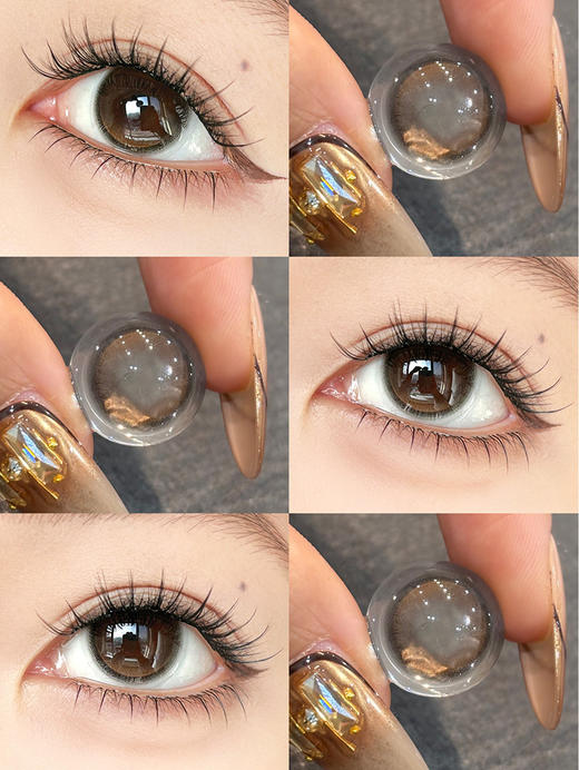 Aimilens 甜心教主 半年抛 两片 14.5mm 参考着色 13.8mm 基弧 8.6 含水 38% 新锐国货 商品图1