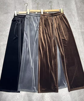 【门店同款】ENJOY秋季绒面光感直筒裤 159222983