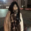 【暖意融融，点亮冬日】新品JK围巾，百搭甜美的新款围巾，格子花纹给人髙级感，冬季必备保暖之选。特别适合女性学生搭配，让你在校园中更具魅力。学生必备，女性必买！ 商品缩略图2