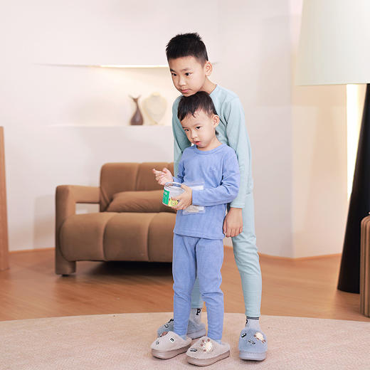 【每满2套减10元】A类抗菌儿童保暖内衣套装蚕丝羊毛！超软！超暖！ 商品图4