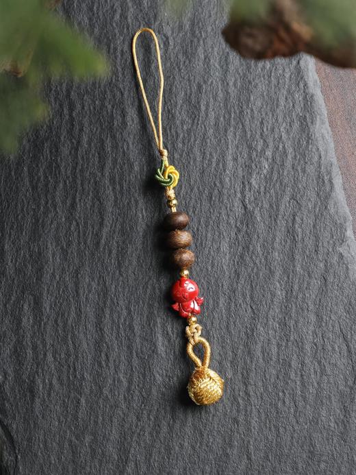 十二生肖挂件朱砂沉香创意饰品手机挂件 商品图7