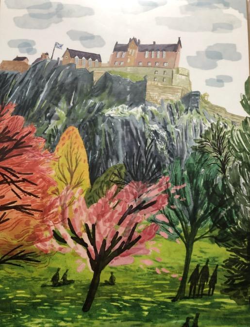 Meet-Edinburgh丨爱丁堡欧洲城市海报 商品图0