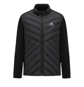 【七折特卖】SURPINE松野湃美利奴羊毛针织羽绒服内胆滑雪中间层保暖夹克外套 MLDJDM023