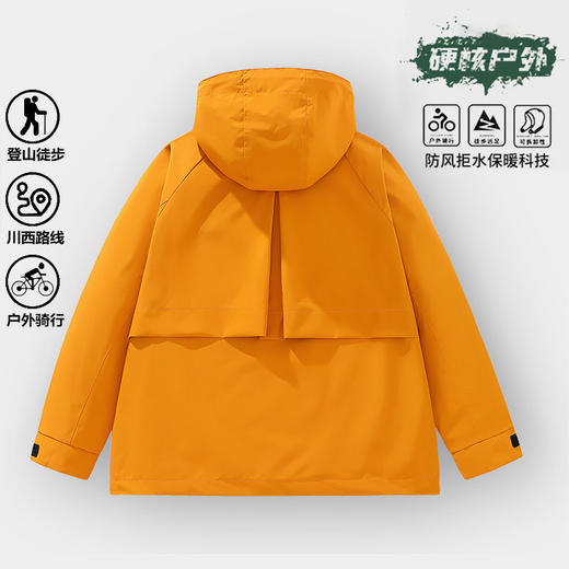 幸运鹿 黄亦玫同款平替防泼水户外风衣963518D 商品图4