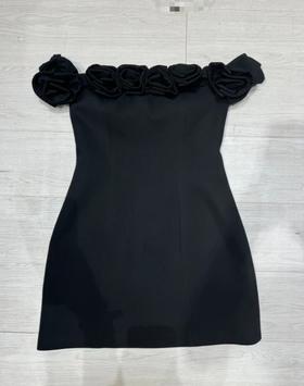 【门店同款】ENJOY秋季玫瑰小礼服裙 159225851