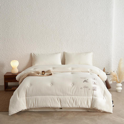 【热卖推荐】自然醒棉朵-全棉A类医用级脱脂棉花被100%新疆长绒棉阿克苏棉花冬被棉絮棉被春秋被FM 商品图1