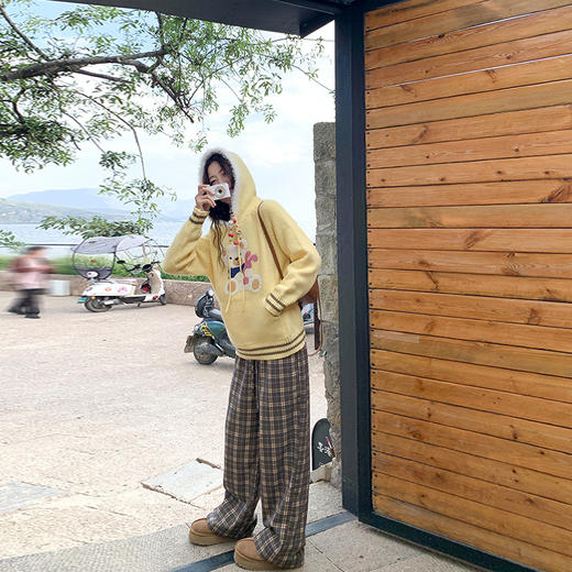 <曾小咸推荐>小熊连帽毛衣 日常218.88/件 立减118.89 秒杀99.99/件！！ 商品图4