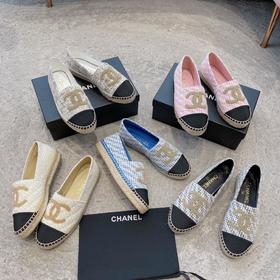 香奈儿25A渔夫鞋万年经典系列织物与皮料的完美结合（HC）