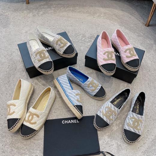 香奈儿25A渔夫鞋万年经典系列织物与皮料的完美结合（HC） 商品图0