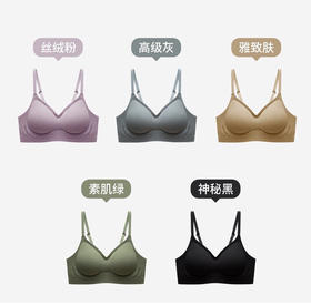 高端秋冬磨毛绒内衣文胸2件