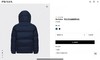 普拉达绗缝抗寒高蓬可拆卸帽棉服 再生尼龙防风拒水面料 商品缩略图2