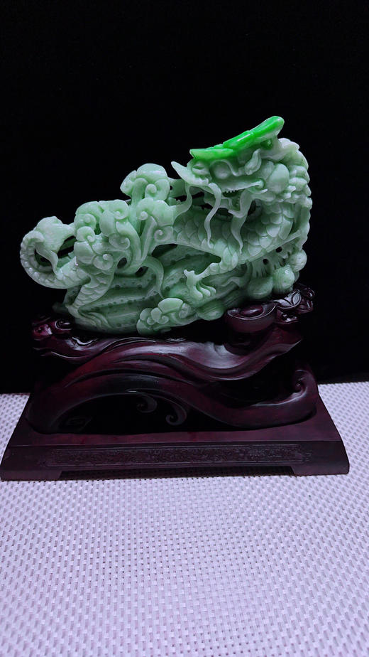 620533翡翠摆件【生意兴隆】 商品图3