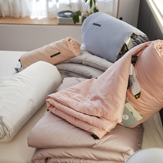 自然醒玛莎-全棉80贡缎大豆被99%大豆+黄棉被子A类加厚保暖冬被春秋棉被芯四季通用被褥FM 商品图2