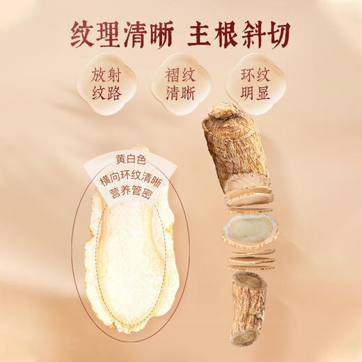 【一件包邮 传统滋补】蔡府此参有礼西洋参100g/盒 西洋参斜片参味浓郁 甘肃/青海/内蒙古/新疆/西藏/宁夏/海南/港澳台不发货 商品图2