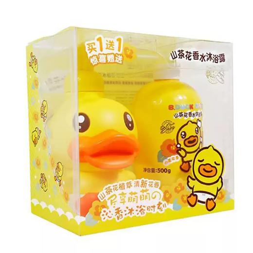小黄鸭泡泡香水沐浴露套装500g+500g补充装-3035 商品图2