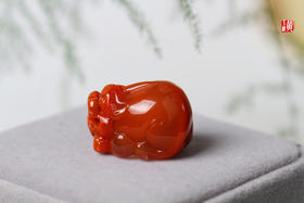 南红貔貅吊坠【招财纳福】 配精美挂绳