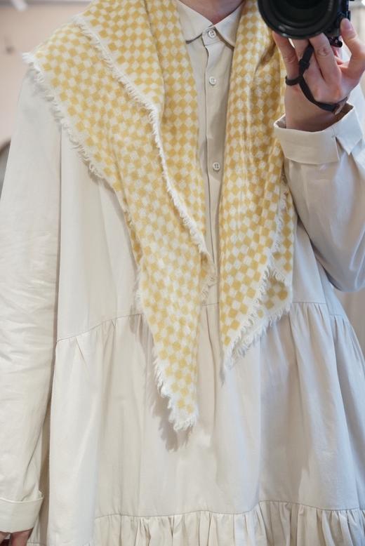 ECOLE DE CURIOSITES 宽松廓形的三层抽褶连衣裙 商品图13