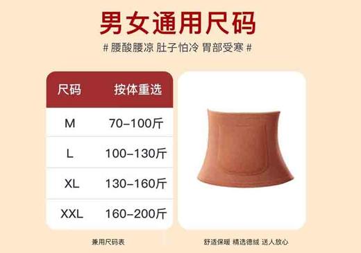 【送5片暖宝宝】德绒口袋护腰 商品图4
