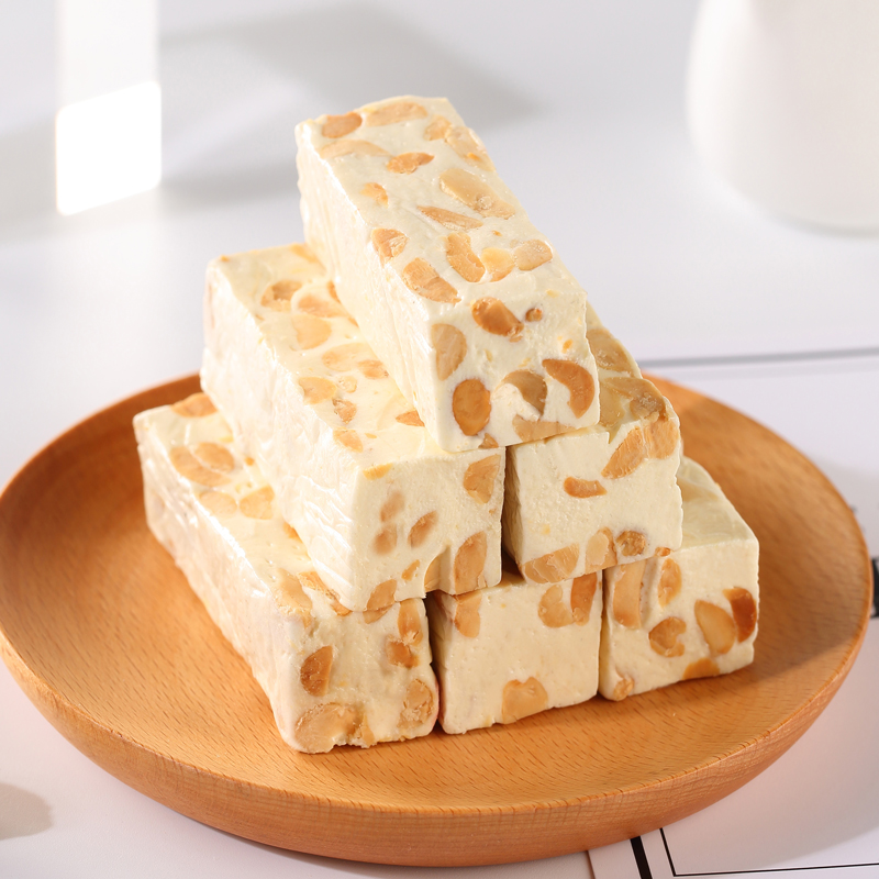 220g太祖牛轧糖袋装 花生味/抹茶味/巴旦木味/蔓越莓味