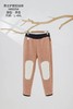 LS竹纤维男士护膝护腰驼绒外穿保暖裤6825 商品缩略图1