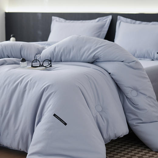 自然醒玛莎-全棉80贡缎大豆被99%大豆+黄棉被子A类加厚保暖冬被春秋棉被芯四季通用被褥FM 商品图4