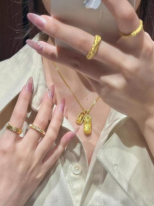 金刚忤貔貅项链沙金镀金不易掉色 商品图3