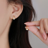 Winy925纯银浪漫水滴耳钉轻奢小众高级感耳饰送女友闺蜜生日礼物 商品缩略图6