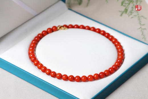 【静好】南红项链  珠径：9.5mm 商品图1