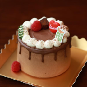 二人食三重巧克力浓情蛋糕