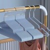「9.9到手10支！数色可选」浸塑加粗衣架新款特粗衣架成人衣架浸塑防滑无痕衣撑子晾儿童收纳整理衣架 商品缩略图0