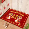 【9.9秒杀❗️马年水晶绒地垫】2025喜庆入户门口，升级加厚锁边塑颗不易移位，迎宾红门垫玄关耐脏脚垫新年大门口地垫QQ粉丝专享 商品缩略图5